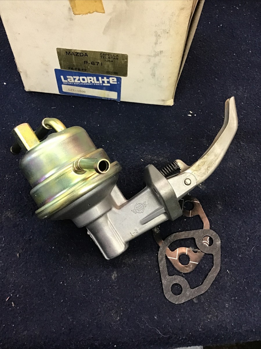 Lazorlite Mechanical Fuel Pump L21-1800 For 1983-85 Mazda 626 FWD