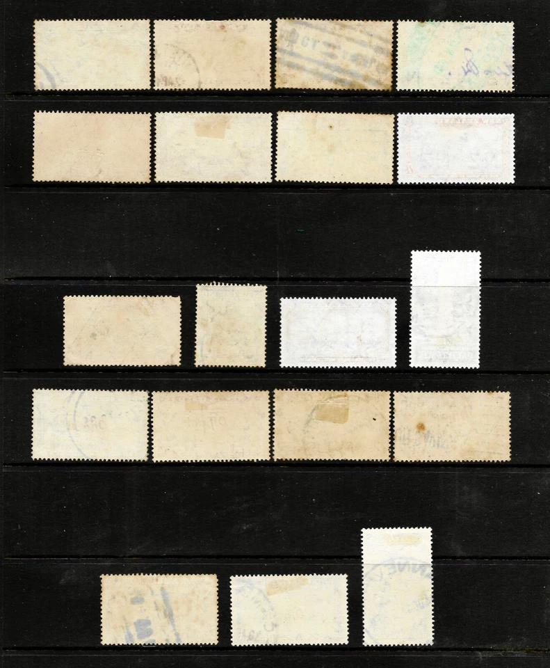 Новая Зеландия 1940 столетия и столетние чиновники, набор из 19 марок, U - Изображение 2 из 2