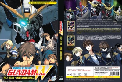 DVD ANIME MOBILE SUIT GUNDAM WING VOL.1-49 END + MOVIE