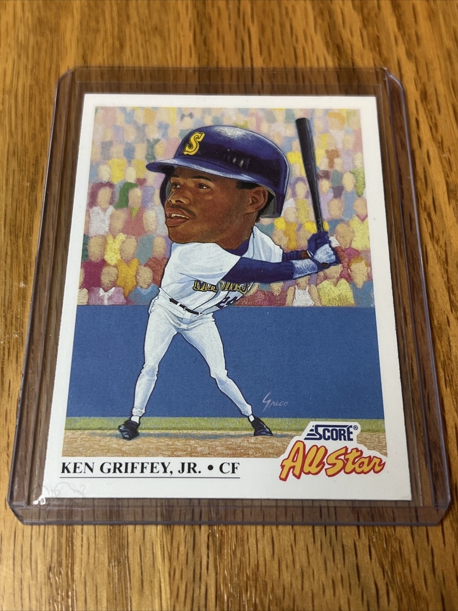 Ken Griffy jr カード Ken Griffey Jr Error Card 1991 Topps Series 1&2 ONE OF A