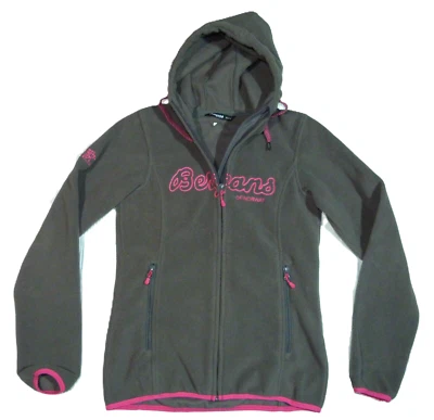 Bergans of Norway Mädchen Fleecejacke Jacke gr. 164 / 14 Grau mit Kapuze Fleece - Bild 1 von 4