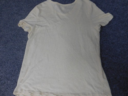 DKNY Womens blouse Large Yellow Pullover loose shirt - Picture 7 of 10