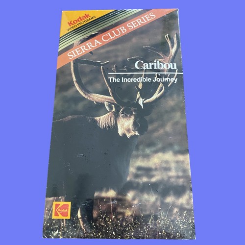Caribou - VHS. Kodak Sierra Club. New! Sealed! Free Shipping!
