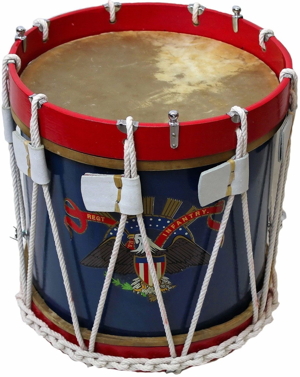 Reproduction Marching Band Drum Reproduction Marching Band Drum