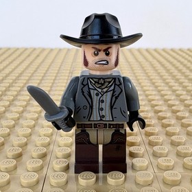 LEGO, Lone Ranger: Barret, KNIFE, tlr018, 79108, STAGECOACH ESCAPE, 2013