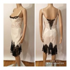 GIANNI VERSACE VINTAGE BUSTIER SEXY DRESS SIZE IT 40 EARLY 2000's COLLECTION, ST