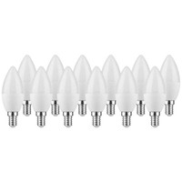 12 X MüLler-Licht Led Leuchtmittel Kerzen 3W = 25W E14 245Lm Warmweiß 2700K