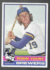 1976 Topps Robin Yount #316 Milwaukee Brewers VG++