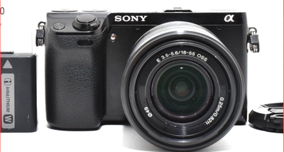 Sony Alpha NEX-7K 24.3MP Digital Camera - Black (Kit w/ E OSS 18