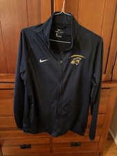 Nike Dri-FIT Navy Blue Full Zip Light Wt Jacket Men  s Large Running Training