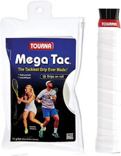 Extra Tacky Tennis Racket Overgrip 10 Pack Grip Tape for Tourna Mega Tac