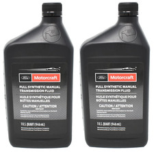 2 Pack Motorcraft Xt-m5-qs Mtx-75 Ib5 Manual Transmission Fluid 1 Quart Each