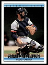1992 Donruss Mickey Tettleton Detroit Tigers #85