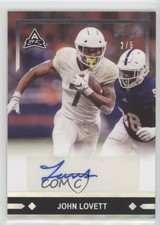 2021 Leaf Memories 1991 Base Silver Spectrum 2/5 John Lovett #GLR-JL1 Auto 9r9
