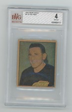 1951 Berk Ross #3-16 Sid Abel BVG 4 HOF
