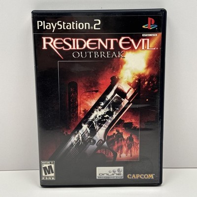 Resident Evil Outbreak Capcom PS2 Game No Manual Tested 