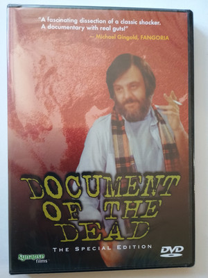 Document Of the Dead (DVD Synapse) George A Romero Documentary Zombies