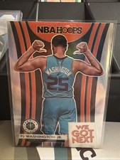 2019-20 Panini NBA Hoops Premium Stock - We Got Next PJ Washington Jr. #17 Holo
