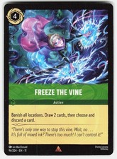 Freeze the Vine #231 Prices | Lorcana Winterspell | Lorcana Cards