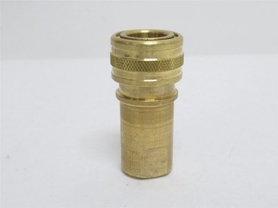 237825 New-No Box; Foster H2B Brass Female Coupler; 1/4'' Body; 1/4NPT