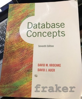 Database Concepts (7th Edition), Kroenke, David M.,Auer, David J., Very Good Boo