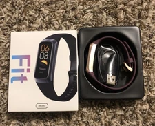 Fitness Tracker Activity Tracker with 1.1" AMOLED Color Display Smart Watch New