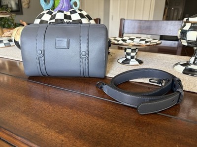 Pedro Andre Crossbody Bag Grey with Removable Stap Unisex