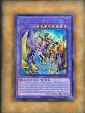 Yugioh Dark Magician the Knight of Dragon Magic BLMR-EN001 Secret Rare 1st Ed NM
