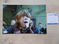 Rupert Grint "Harry Potter" autograph signed 20x30 cm photo ACOA