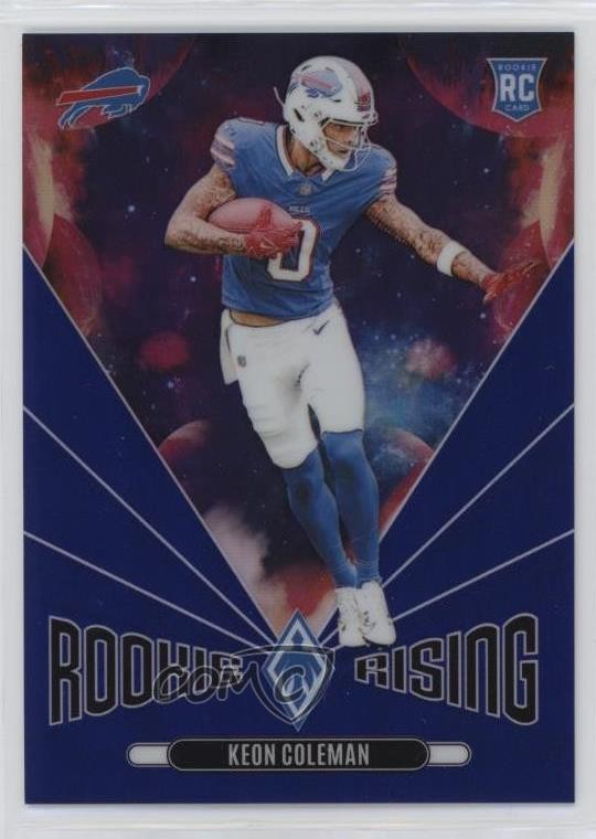 2024 Panini Phoenix Rookie Rising Blue 4/50 Keon Coleman #RR-KCN RC 1g34