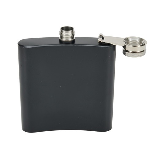 Flacon De Hanche Dapper Chap 'Wet Your Whistle' 5 Oz - Métal Argenté - Neuf