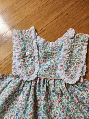 EEUC Boutique Shrimp & Grits Kids Strawberry Short Set/Dress (SZ 8, fits 6/7) - Picture 7 of 8
