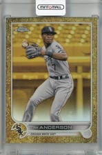 2022 Topps Gilded Collection Tim Anderson Chrome Gold Etch /99 White Sox