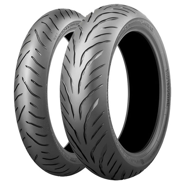 TYRE PAIR BRIDGESTONE 120/70-17 SPORT T. T32 (J)+180/55-17 SPORT T. T32 DOT23