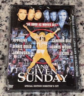 Any Given Sunday (DVD, 2000, Special Edition) Brand New Sealed