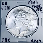 1923 P BU GEM PEACE SILVER DOLLAR UNC MS+++ U.S. MINT RARE COIN 8829