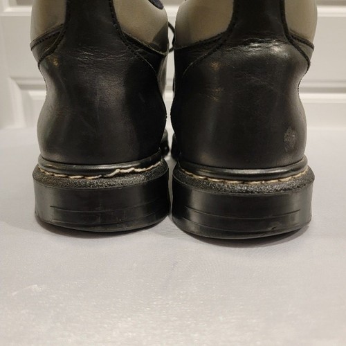 Paraboot Parachoc Boots Rugged Herren Schnürer Gr. 9 41/42 schwarz silber klassisch Vintage - Bild 6 von 15