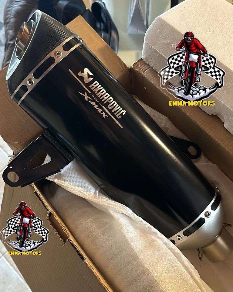 X-MAX 300 250 2017-2024 TERMINALE DI SCARICO YAMAHA Marmitta Completo Acciaio - Bild 2 von 4