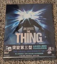 The Thing CX Media 4k Full Slip Steelbook New  Sealed  SHIPS FREE  L K  