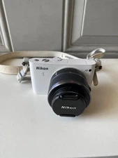 Nikon 1 J3 14.2MP Digital Camera - White (Kit w/ VR 10-30mm Lens)