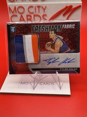 Tyler Kolek RPA Freshman Fabric 2024-25 Totally Certified Patch
