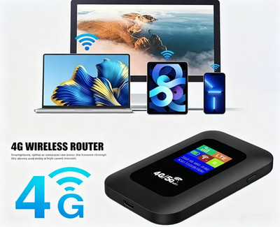 Portable Travel WiFi LTE LCD Mobile Broadband WiFi Hotspot Device for Camping RV