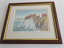 Vintage Robin Hoods Bay Limited Edition Print  - Sympathetically Framed