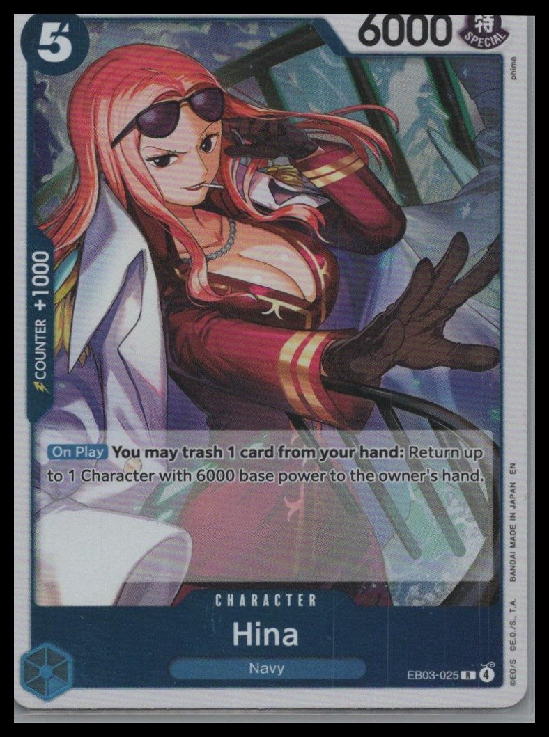 Hina R Extra Booster: One Piece Heroines Edition EB03-025 NM