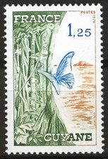France 1976, Regions of France (XI): Guyana set MNH Mi 1996