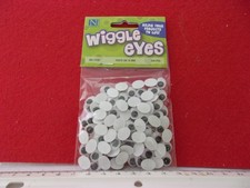 WIGGLE EYES PASTE ON 10MM 144 PCS SEALED PACKAGE