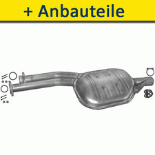Mitteltopf Auspuff+ für MERCEDES 260E - W124 300E T124 2.6 3.0 1985-1992 Mitteltopf Auspuff+ für MERCEDES 260E - W124 300E T124 2.6 3.0 1985-1992
