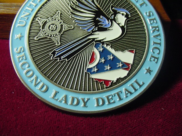 Secret Service Second Lady detail Challenge Coin-B3 2025 -Vice