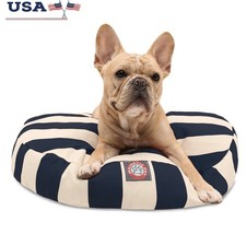 Water Resistant Round Dog Bed Zippered Slipcover Indoor Outdoor Washable New