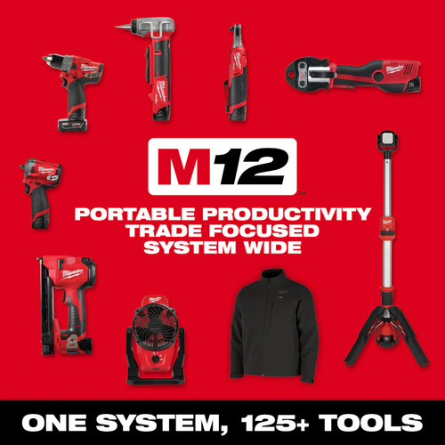 Milwaukee 2955-20 M12 12V PACKOUT Bezprzewodowy głośnik Bluetooth Jobsite Speaker - Bare Tool - Zdjęcie 12 z 12